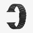 062MP25403 - Apple Watch Series (Apple Watch (49mm)/Apple Watch (45mm)/Apple Watch (42mm)) Watch Band Modern Fit in black showing the front
